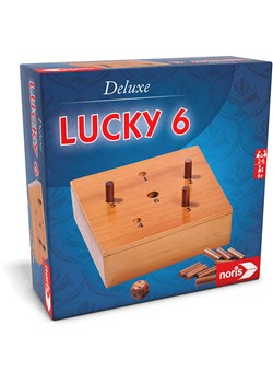 Noris Gra z kostką &quot;Deluxe Lucky 6&quot; - 6+ ze sklepu Limango Polska w kategorii Zabawki - zdjęcie 183917892