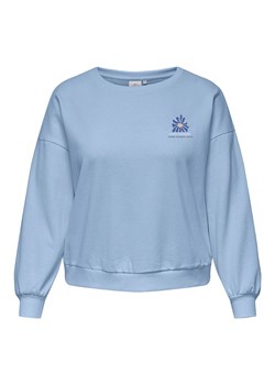 ONLY Carmakoma Bluza w kolorze błękitnym ze sklepu Limango Polska w kategorii Bluzy damskie - zdjęcie 183917964