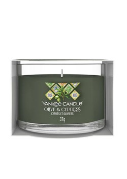 Yankee Candle Świeca zapachowa &quot;Olive &amp; Cypress&quot; - 37 g ze sklepu Limango Polska w kategorii Świece i dyfuzory - zdjęcie 183918312