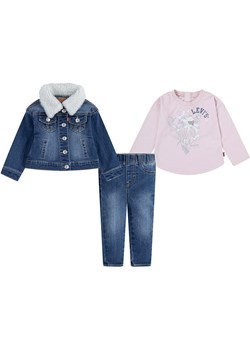 Levi&apos;s Kids 3-częściowy zestaw w kolorze niebiesko-jasnoróżowym ze sklepu Limango Polska w kategorii Odzież dla niemowląt - zdjęcie 183919730