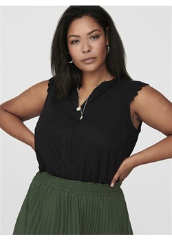 ONLY Carmakoma Bluzka w kolorze czarnym ze sklepu Limango Polska w kategorii Bluzki damskie - zdjęcie 183919962