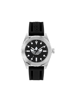 Zegarek adidas Discoverer One AOSY25021 Srebrny ze sklepu eobuwie.pl w kategorii Zegarki - zdjęcie 183920932