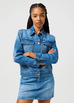 WRANGLER DAMSKA KURTKA JEANSOWA WRANGLER HERITAGE JACKET WRUGGED 112362616 ze sklepu YouNeedit.pl w kategorii Kurtki damskie - zdjęcie 183923133