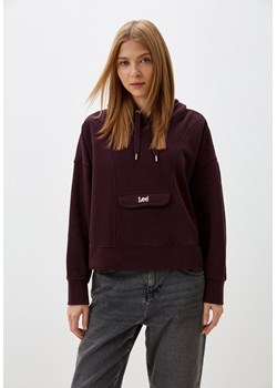 LEE DAMSKA BLUZA LEE VINTAGE HOODIE RODEO PURPLE 112341554 ze sklepu YouNeedit.pl w kategorii Bluzy damskie - zdjęcie 183923151