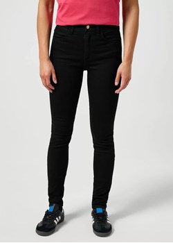 DAMSKIE SPODNIE WRANGLER HIGH SKINNY NOIR 112355388 ze sklepu YouNeedit.pl w kategorii Jeansy damskie - zdjęcie 183923282
