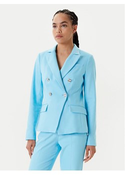 Morgan Marynarka 251-VPKY.F Turkusowy Slim Fit ze sklepu MODIVO w kategorii Marynarki damskie - zdjęcie 183924812