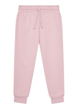 United Colors Of Benetton Spodnie dresowe 3J68CF02H Różowy Relaxed Fit ze sklepu MODIVO w kategorii Spodnie dziewczęce - zdjęcie 183924832