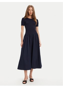 STAUD Sukienka codzienna Laroquette R25S2252PM Granatowy Regular Fit ze sklepu MODIVO w kategorii Sukienki - zdjęcie 183924851