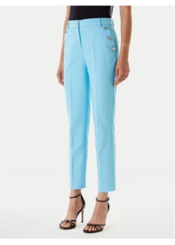 Morgan Chinosy 251-PKY.F Turkusowy Slim Fit ze sklepu MODIVO w kategorii Spodnie damskie - zdjęcie 183924900