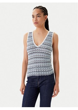 Morgan Top 251-MINKO Niebieski Regular Fit ze sklepu MODIVO w kategorii Bluzki damskie - zdjęcie 183924904