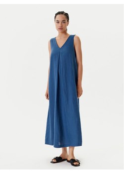 United Colors Of Benetton Sukienka letnia 4AGHDV07C Niebieski Relaxed Fit ze sklepu MODIVO w kategorii Sukienki - zdjęcie 183924912