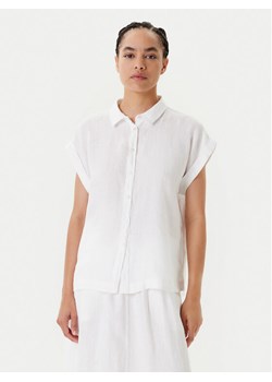 United Colors Of Benetton Koszula 5BMLDQ06V Biały Regular Fit ze sklepu MODIVO w kategorii Koszule damskie - zdjęcie 183924914
