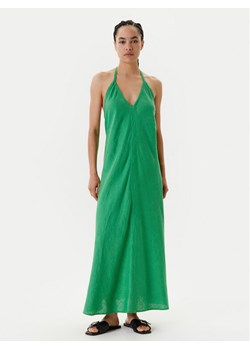 United Colors Of Benetton Sukienka letnia 4AGHDV0BF Zielony Regular Fit ze sklepu MODIVO w kategorii Sukienki - zdjęcie 183924942