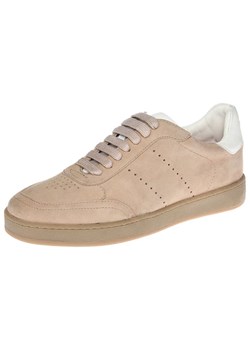 Cinque Skórzane sneakersy &quot;Lucia&quot; w kolorze beżowym ze sklepu Limango Polska w kategorii Buty sportowe damskie - zdjęcie 183926532