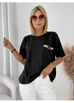 bluzka helvara czarna one size ze sklepu UBRA w kategorii Bluzki damskie - zdjęcie 183926882