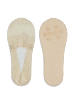 Skarpetki damskie baleriny jasnobeżowe SN048-02, Kolor jasnobeżowy, Rozmiar 36-41, Noviti ze sklepu Intymna w kategorii Skarpetki damskie - zdjęcie 183927070