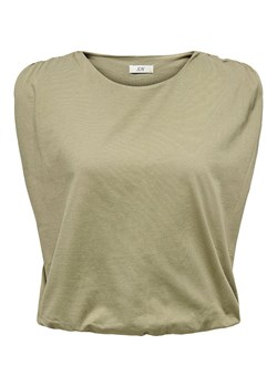 JDY Top w kolorze khaki ze sklepu Limango Polska w kategorii Bluzki damskie - zdjęcie 183927703