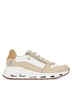 Sneakersy Rieker N5204-80 Biały ze sklepu eobuwie.pl w kategorii Buty sportowe damskie - zdjęcie 183927911