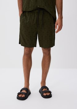 Reserved - Szorty slim fit - zielony ze sklepu Reserved w kategorii Spodenki męskie - zdjęcie 183930051