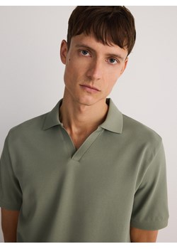 Reserved - Koszulka polo regular fit - jasny zielony ze sklepu Reserved w kategorii T-shirty męskie - zdjęcie 183930194