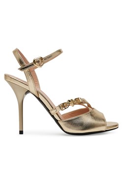 Sandały LOVE MOSCHINO JA16089G1MIF0900 Złoty ze sklepu eobuwie.pl w kategorii Sandały damskie - zdjęcie 183931981