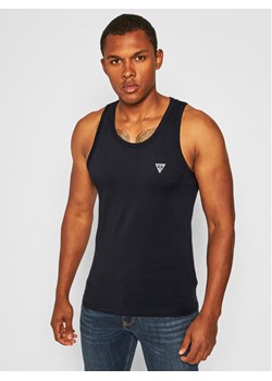 Guess Tank top U97M02 JR003 Czarny Regular Fit ze sklepu MODIVO w kategorii Podkoszulki męskie - zdjęcie 183934713