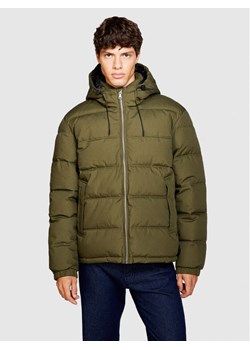 Sisley Kurtka zimowa 23VFSN02J Zielony Regular Fit ze sklepu MODIVO w kategorii Kurtki męskie - zdjęcie 183934822
