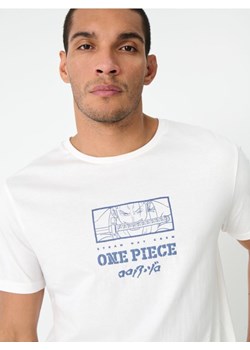 Sinsay - Piżama dwuczęściowa One Piece - kremowy ze sklepu Sinsay w kategorii Piżamy męskie - zdjęcie 183937092