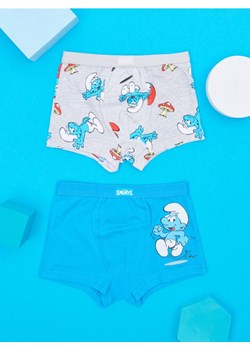 Sinsay - Bokserki 2 pack Smerfy - wielobarwny ze sklepu Sinsay w kategorii Majtki dziecięce - zdjęcie 183937094