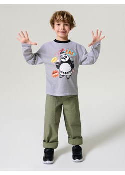 Sinsay - Koszulka z długimi rękawami Kung Fu Panda - biały ze sklepu Sinsay w kategorii T-shirty chłopięce - zdjęcie 183937212