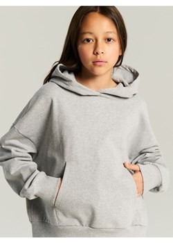 Sinsay - Bluza z kapturem basic - szary ze sklepu Sinsay w kategorii Bluzy dziewczęce - zdjęcie 183937213