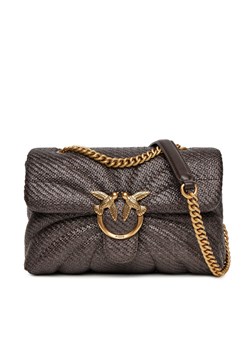 Torebka PINKO Love Puff Classic Cl PE 25 PLTT 100038 A2C8 Brązowy ze sklepu eobuwie.pl w kategorii Torebki damskie - zdjęcie 183937280