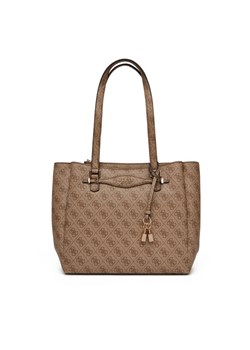 Torebka Guess Katya HWSG96 52230 Brązowy ze sklepu eobuwie.pl w kategorii Torby Shopper bag - zdjęcie 183937284