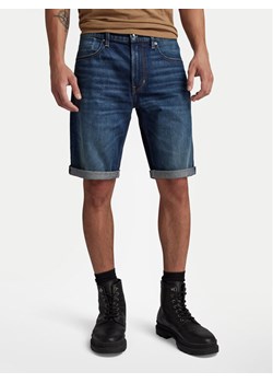 G-Star Raw Szorty jeansowe Mosa D24430-D538-G331 Granatowy Regular Fit ze sklepu MODIVO w kategorii Spodenki męskie - zdjęcie 183937852