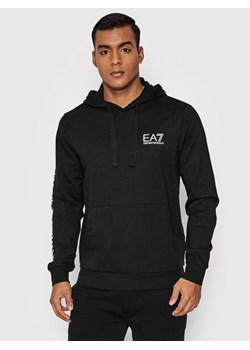 EA7 Emporio Armani Bluza 7M000569 AF13512 MC001 Czarny Regular Fit ze sklepu MODIVO w kategorii Bluzy męskie - zdjęcie 183937894