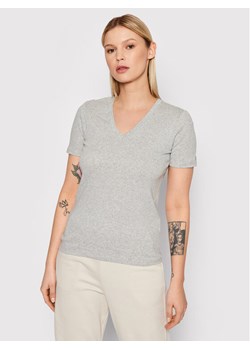 United Colors Of Benetton T-Shirt 3GA2E4230 Szary Regular Fit ze sklepu MODIVO w kategorii Bluzki damskie - zdjęcie 183937910