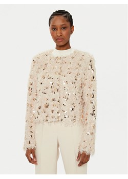 OUI Marynarka 88857 Beżowy Regular Fit ze sklepu MODIVO w kategorii Marynarki damskie - zdjęcie 183937961