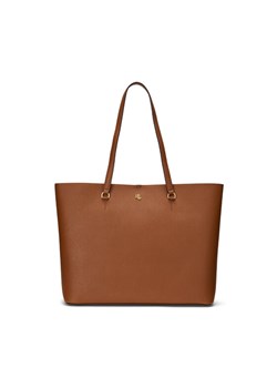 Lauren Ralph Lauren Torebka 431911655002 Brązowy ze sklepu MODIVO w kategorii Torby Shopper bag - zdjęcie 183937974