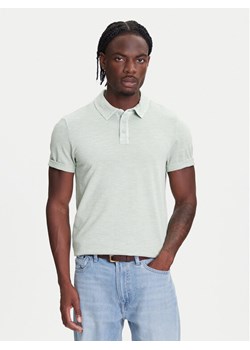 Mustang Polo Palco 1016505 Zielony Regular Fit ze sklepu MODIVO w kategorii T-shirty męskie - zdjęcie 183938111