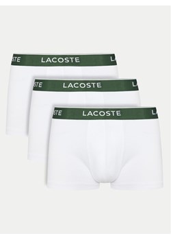 Lacoste Komplet 3 par bokserek 5H1300 Biały ze sklepu MODIVO w kategorii Majtki męskie - zdjęcie 183938141