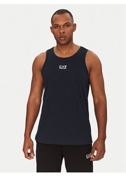 EA7 Emporio Armani Tank top 7M000295 AF10375 UB102 Granatowy Regular Fit ze sklepu MODIVO w kategorii T-shirty męskie - zdjęcie 183938143