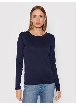 United Colors Of Benetton Bluzka 3GA2E16F9 Granatowy Regular Fit ze sklepu MODIVO w kategorii Bluzki damskie - zdjęcie 183938153