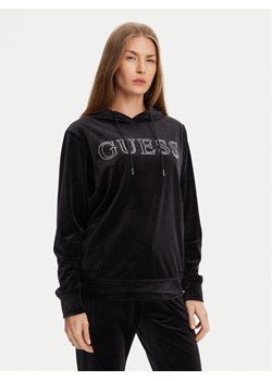 Guess Bluza V4RQ25 K0232 Czarny Regular Fit ze sklepu MODIVO w kategorii Bluzy damskie - zdjęcie 183938171