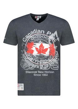 Canadian Peak Koszulka &quot;Japple&quot; w kolorze antracytowym ze sklepu Limango Polska w kategorii T-shirty męskie - zdjęcie 183940721
