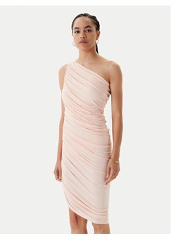 NORMA KAMALI Sukienka koktajlowa ST1253MD288832 Różowy Slim Fit ze sklepu MODIVO w kategorii Sukienki - zdjęcie 183941481