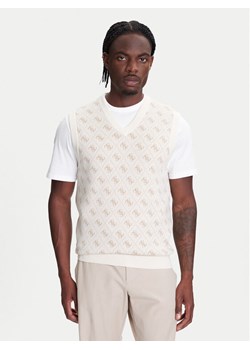 Guess Sweter M5YR09 Z3OE2 Beżowy Regular Fit ze sklepu MODIVO w kategorii Swetry męskie - zdjęcie 183941503