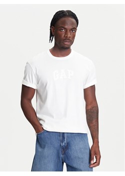 Gap T-Shirt 782369-01 Biały Regular Fit ze sklepu MODIVO w kategorii T-shirty męskie - zdjęcie 183941552