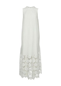 YAS Sukienka letnia Twigsy 26037703 Biały Relaxed Fit ze sklepu MODIVO w kategorii Sukienki - zdjęcie 183941581