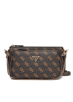 Guess Torebka Noelle II Mini HWQG96 72710 Brązowy ze sklepu MODIVO w kategorii Torebki damskie - zdjęcie 183941582