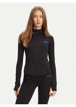 Guess Bluza V5RP17 KCD02 Czarny Regular Fit ze sklepu MODIVO w kategorii Bluzy damskie - zdjęcie 183941623